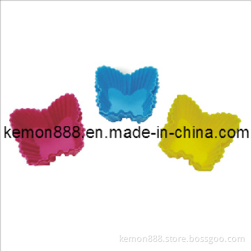 Set of 6PCS Silicon Butterfly Cupcake Cups